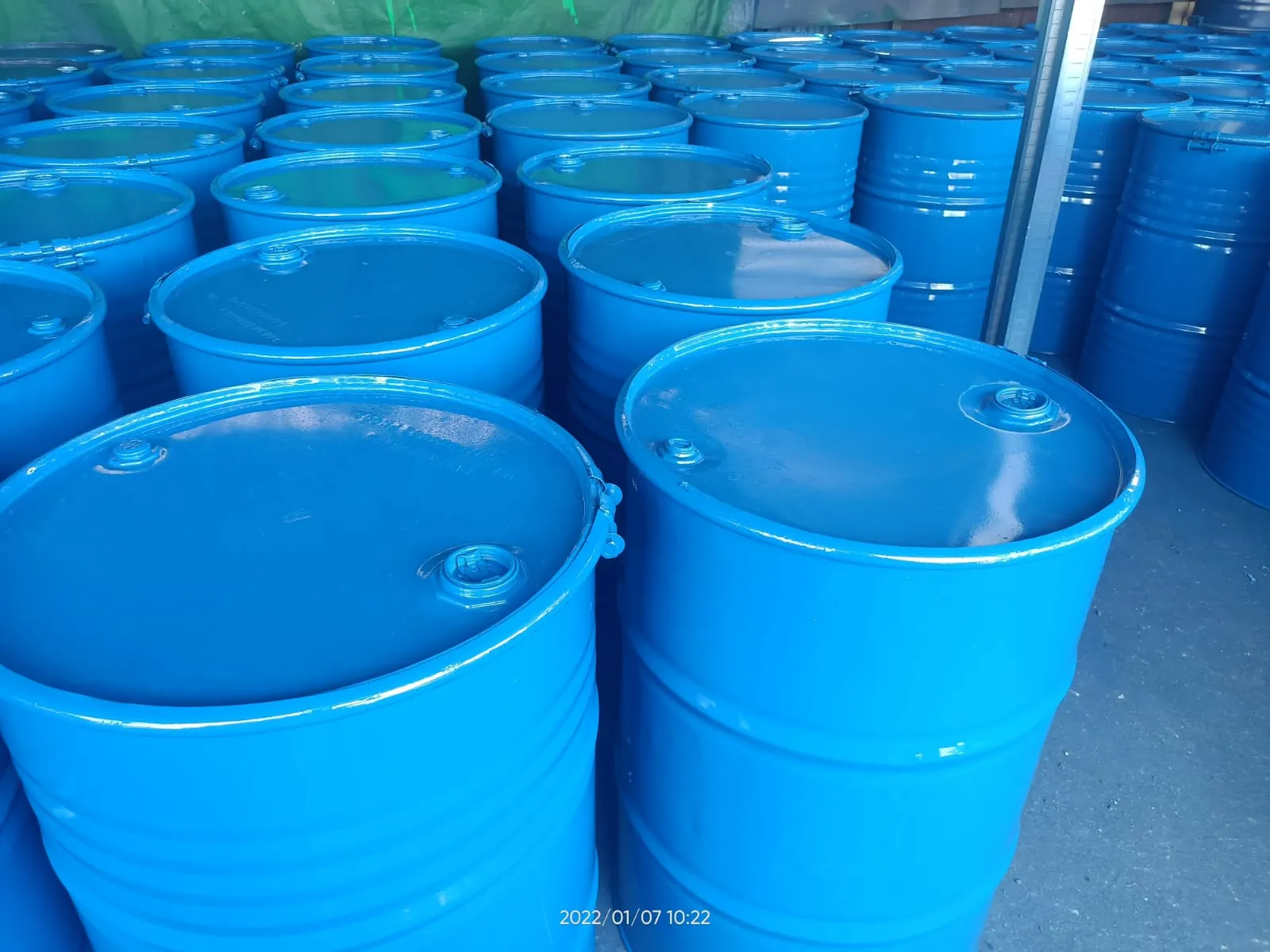 DRUM BESI TUTUP LEBAR 200 L  (LOKAL)