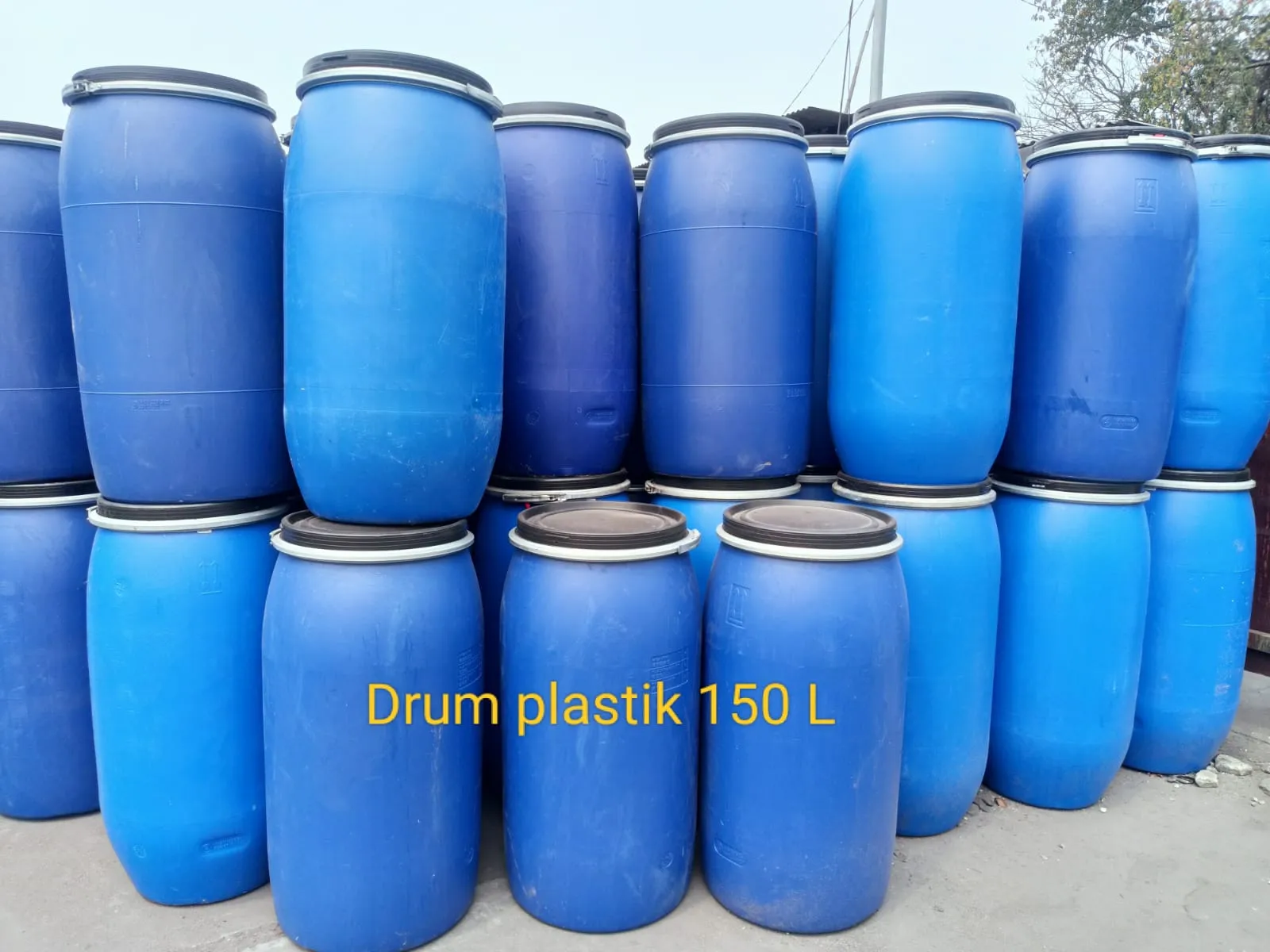 DRUM PLASTIK 150 L